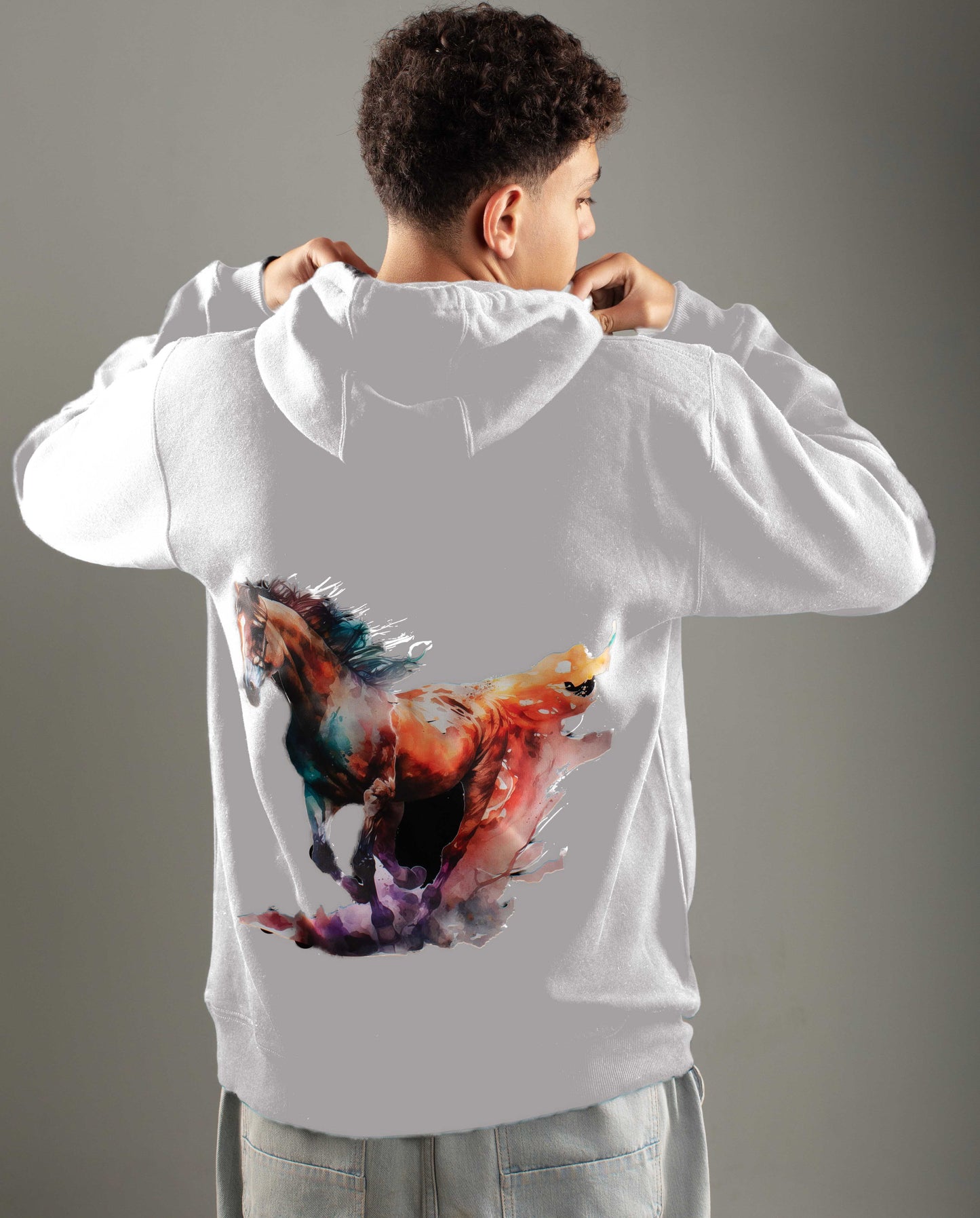 Airbrush Horse Hoodie