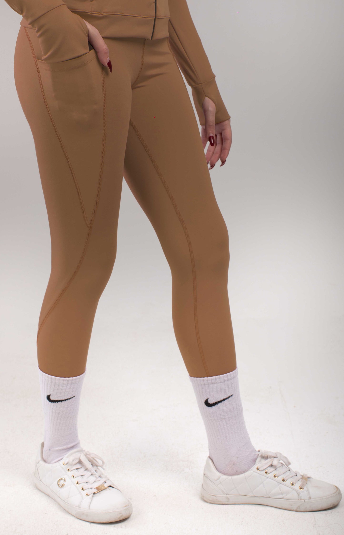 High waist 7/8 leggings with pocket