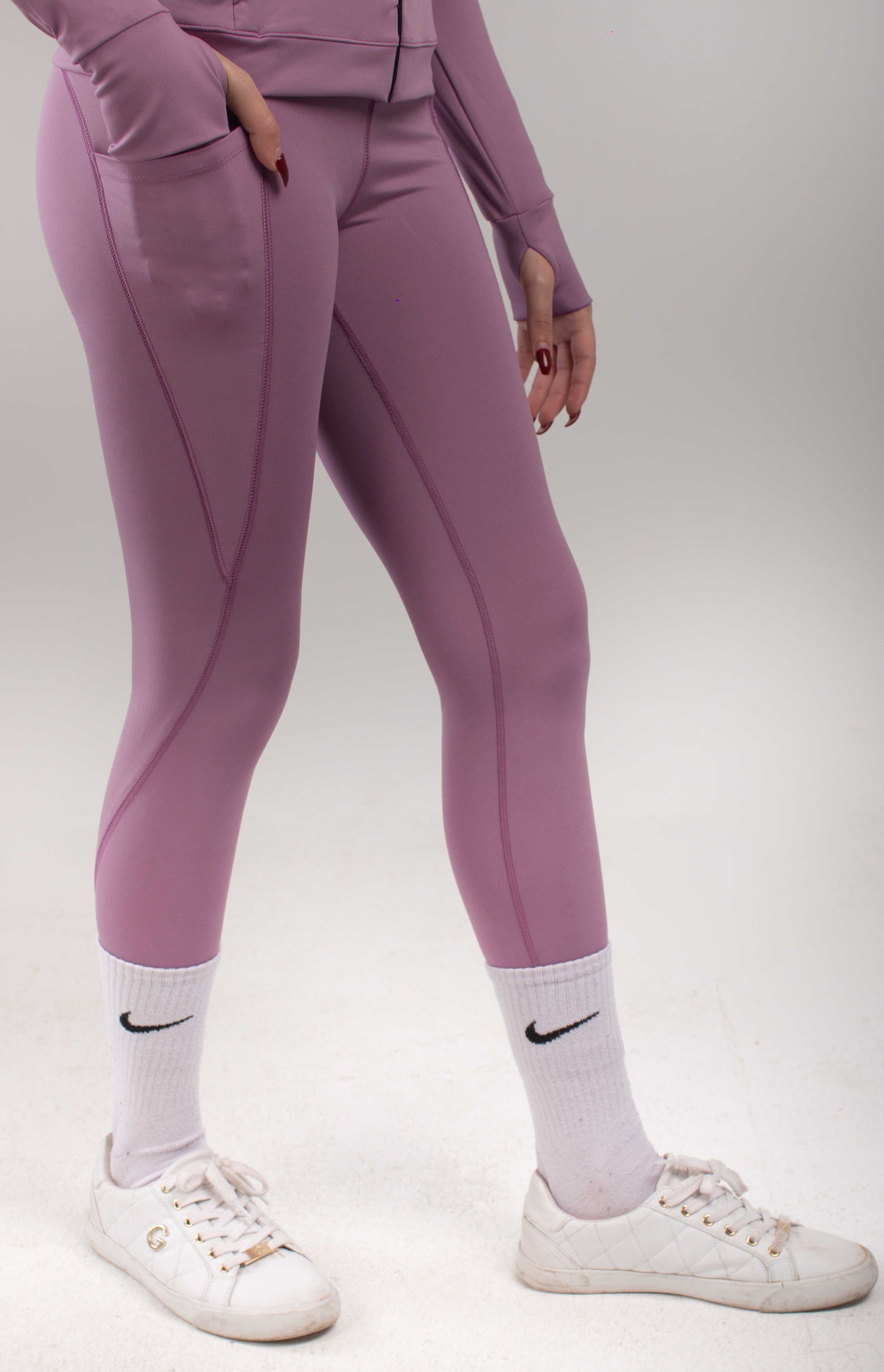 High waist 7/8 leggings with pocket